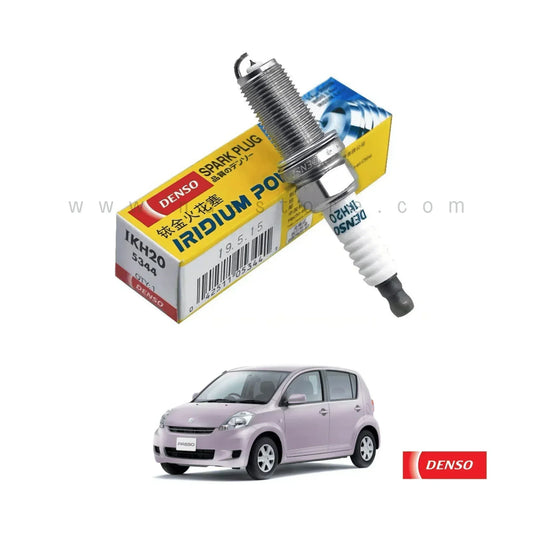 SPARK PLUG DENSO IRIDIUM POWER FOR 1000CC TOYOTA PASSO (2004-2010) - ndestore.com
