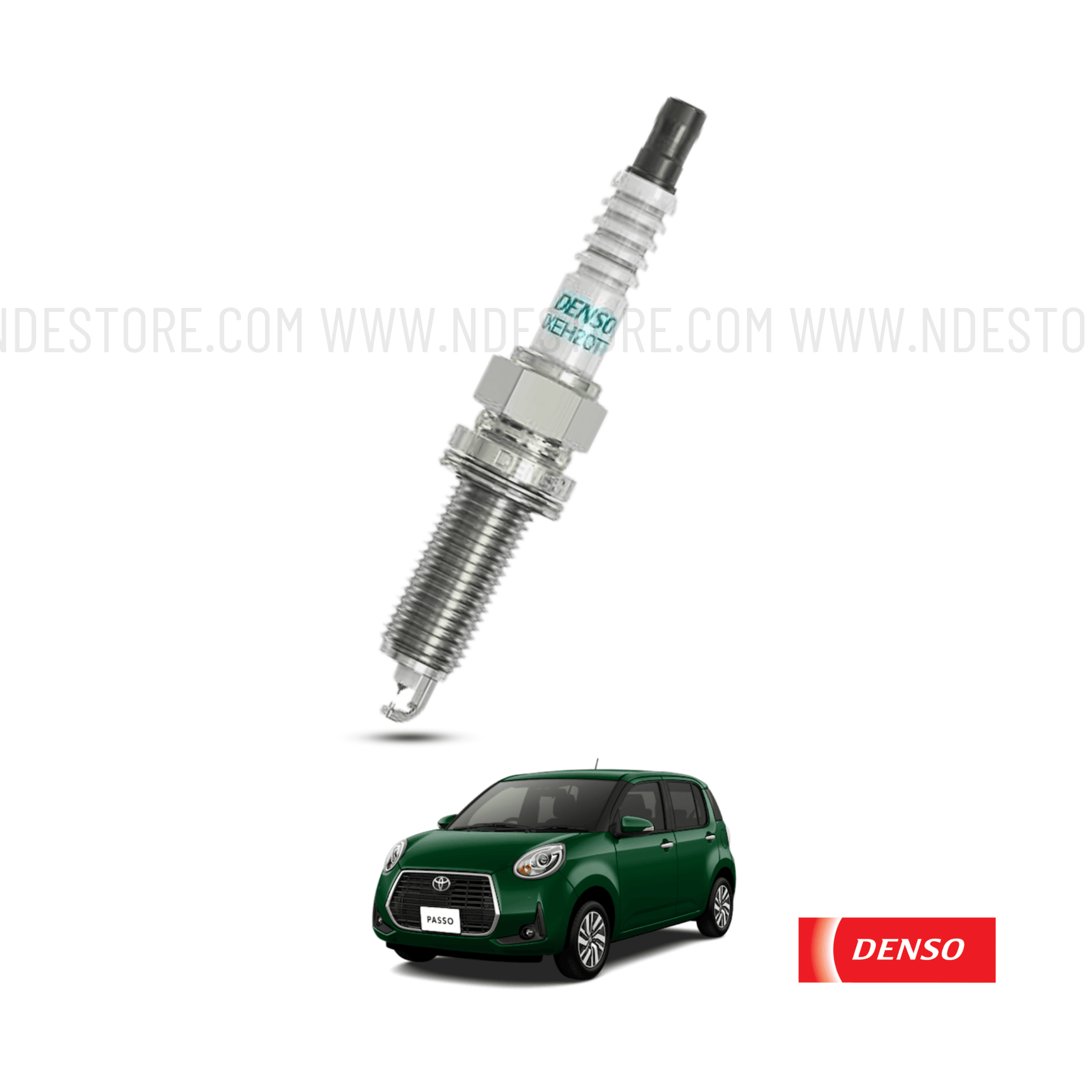 SPARK PLUG DENSO IRIDIUM FOR TOYOTA PASSO (2016-2025) - ndestore.com
