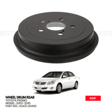 BRAKE WHEEL DRUM REAR GENUINE FOR TOYOTA PREMIO - ndestore.com