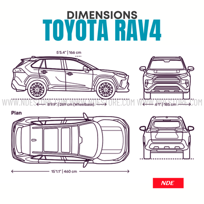 TOP COVER MICROFIBER FOR TOYOTA RAV4 - ndestore.com