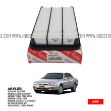 AIR FILTER ELEMENT GENUINE FOR TOYOTA SCEPTER (1992-1996) - ndestore.com