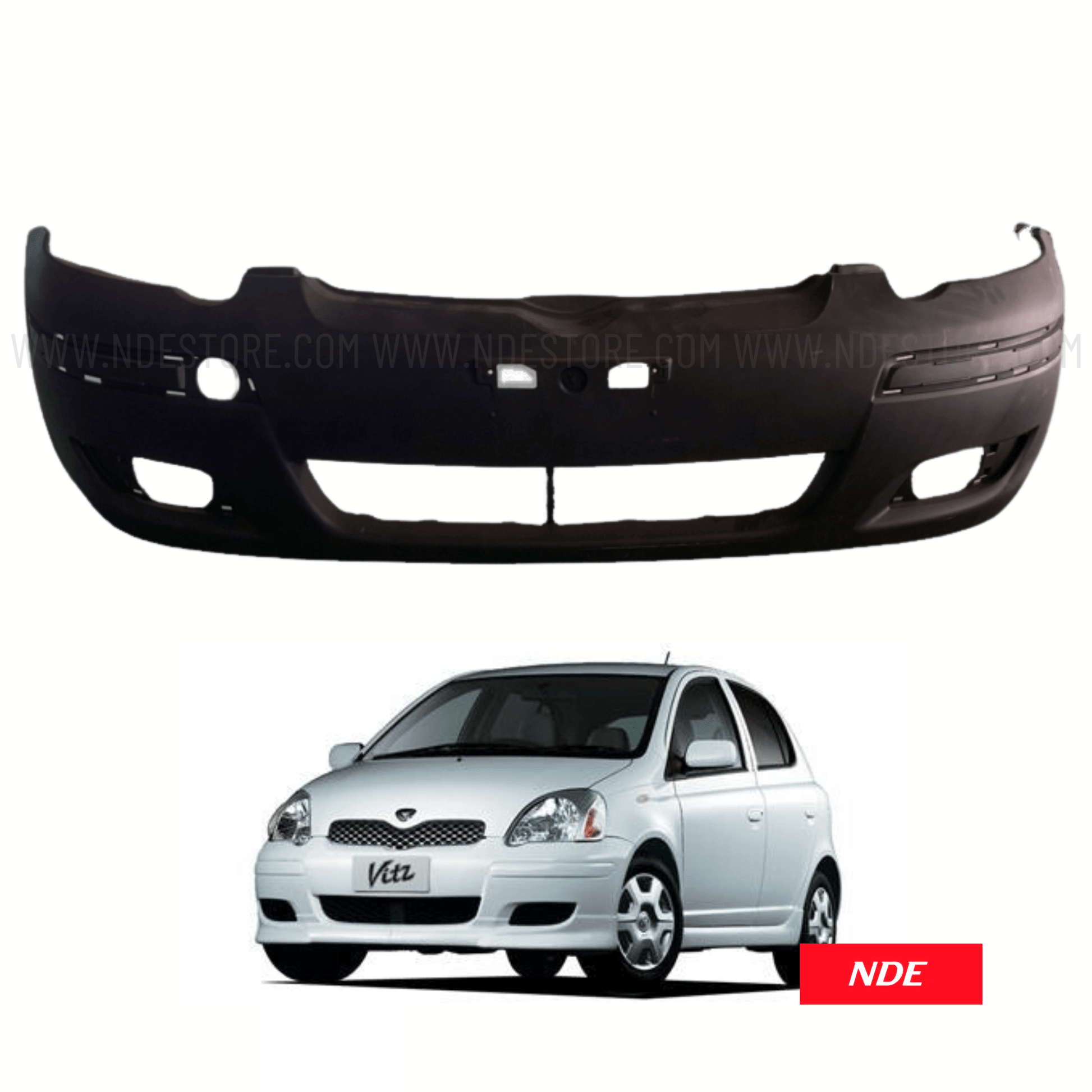 BUMPER ASSY FRONT FOR TOYOTA VITZ (2003-2004) - ndestore.com