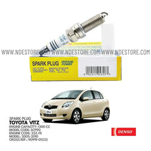 SPARK PLUG DENSO FOR TOYOTA VITZ 1300CC (2005-2010) - ndestore.com