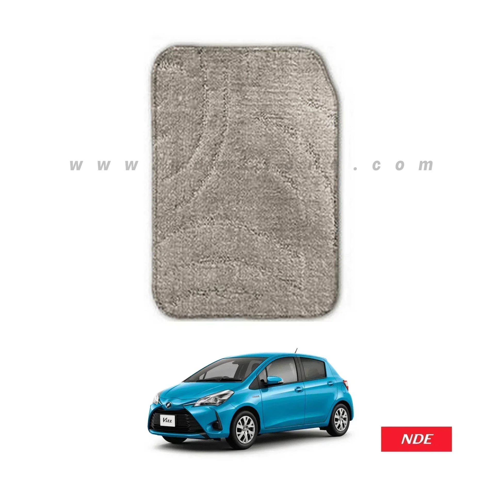 FLOOR MATS PREMIUM QUALITY FOR TOYOTA VITZ (2014 - 2020) - ndestore.com
