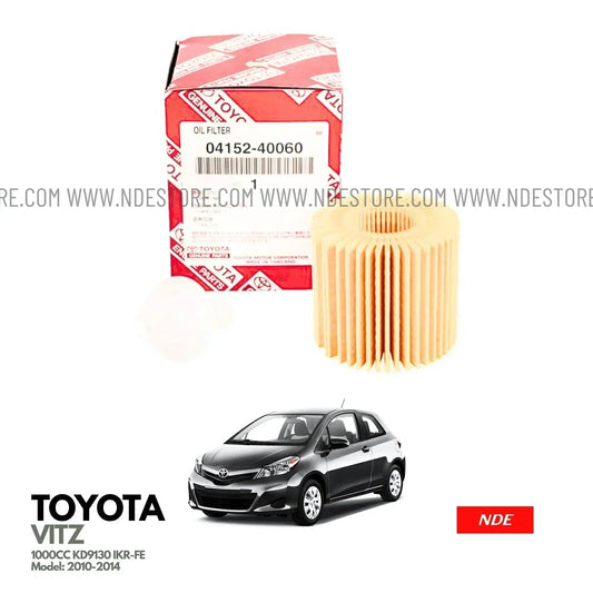OIL FILTER ELEMENT GENUINE FOR TOYOTA VITZ 1000CC (2010-2014) - ndestore.com