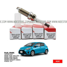 SPARK PLUG GENUINE FOR TOYOTA VITZ 1300CC (2014-2016) - ndestore.com