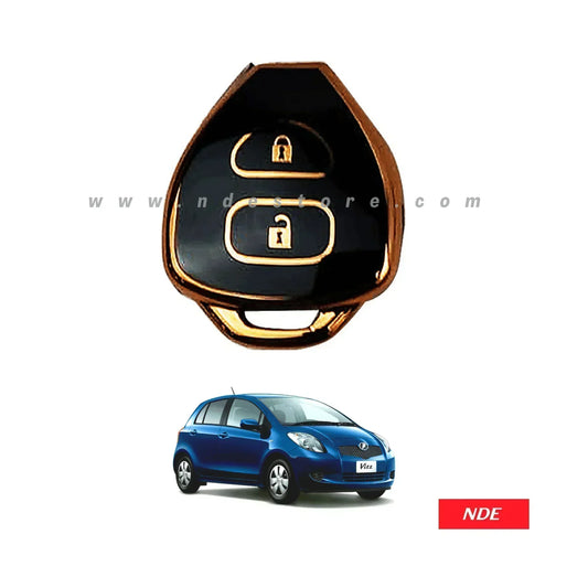 KEY COVER TPU STYLE FOR TOYOTA VITZ (2005-2010) - ndestore.com