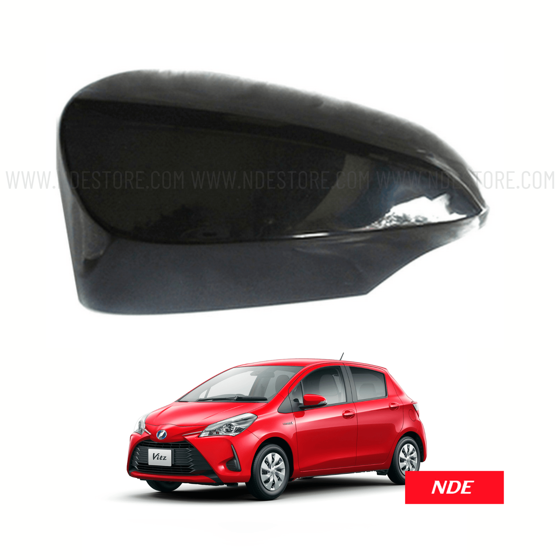 SIDE MIRROR COVER FOR TOYOTA VITZ (2012-2021) - ndestore.com