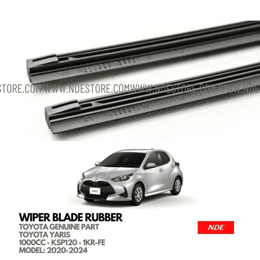 WIPER BLADE RUBBER GENUINE FOR TOYOTA YARIS JDM (2020-2025) - ndestore.com