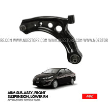 CONTROL ARM ASSY RIGHT SIDE FOR TOYOTA YARIS - ndestore.com