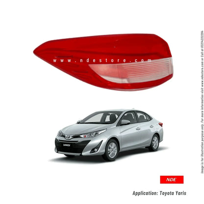 BACK LIGHT LENS COVER FOR TOYOTA YARIS - ndestore.com