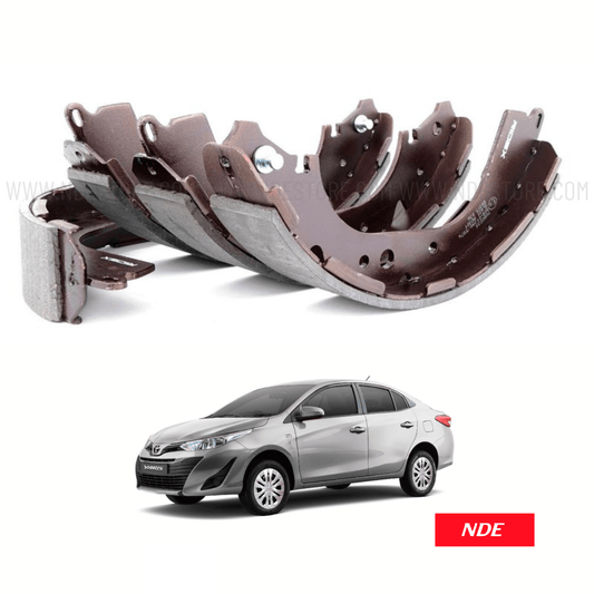 BRAKE SHOE KIT REAR GENUINE FOR TOYOTA YARIS - ndestore.com