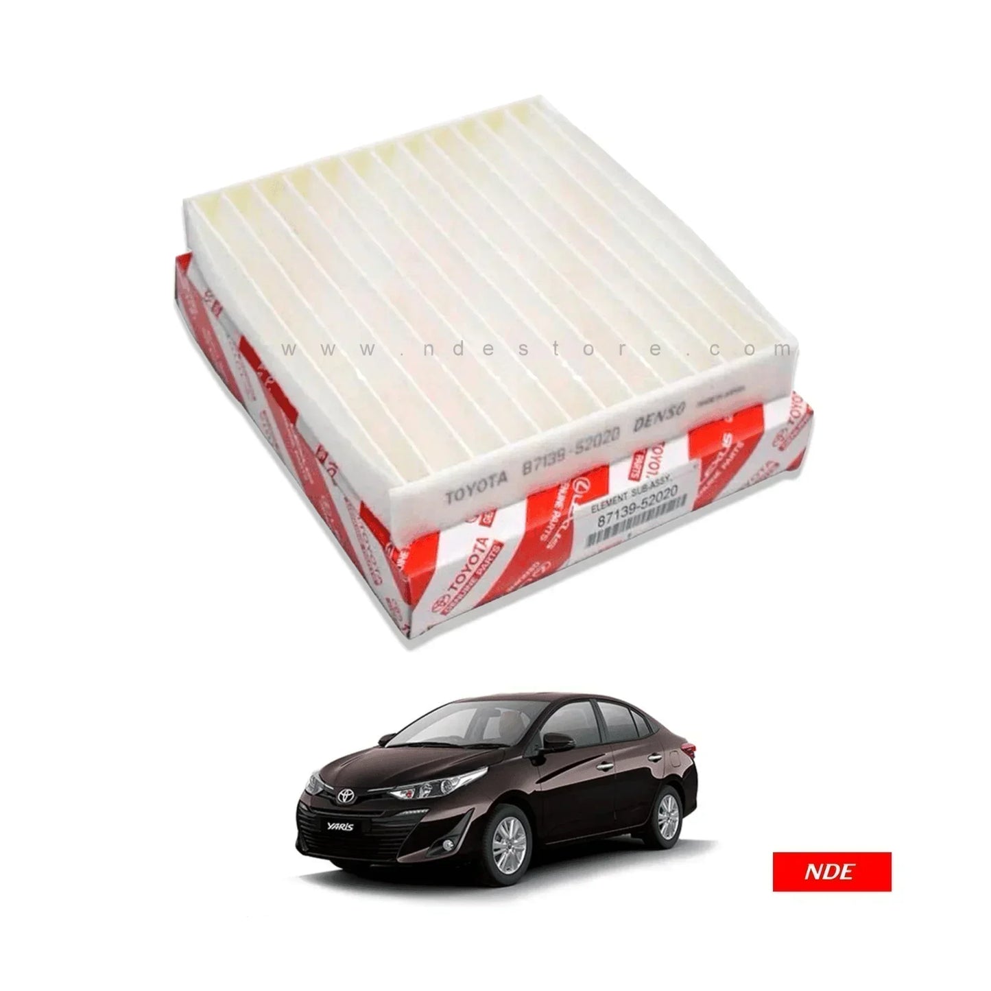 CABIN AC FILTER GENUINE FOR TOYOTA YARIS - ndestore.com