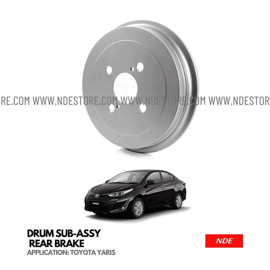 WHEEL DRUM REAR FOR TOYOTA YARIS - ndestore.com