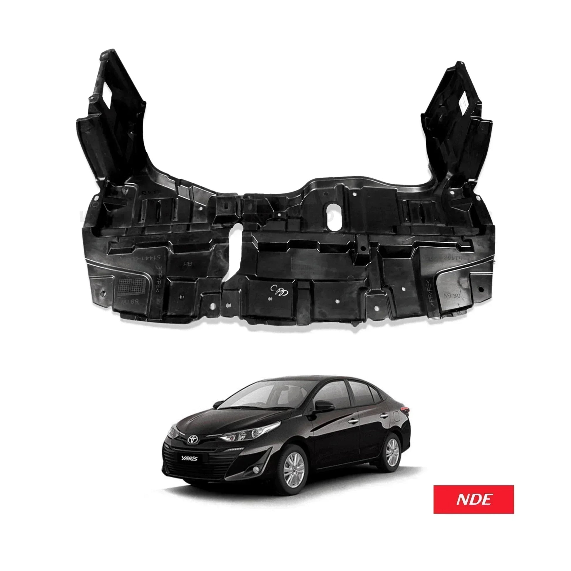 ENGINE SHIELD CENTER FOR TOYOTA YARIS (2021-2025) - ndestore.com