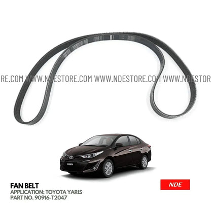 FAN BELT ASSY GENUINE FOR TOYOTA YARIS - ndestore.com