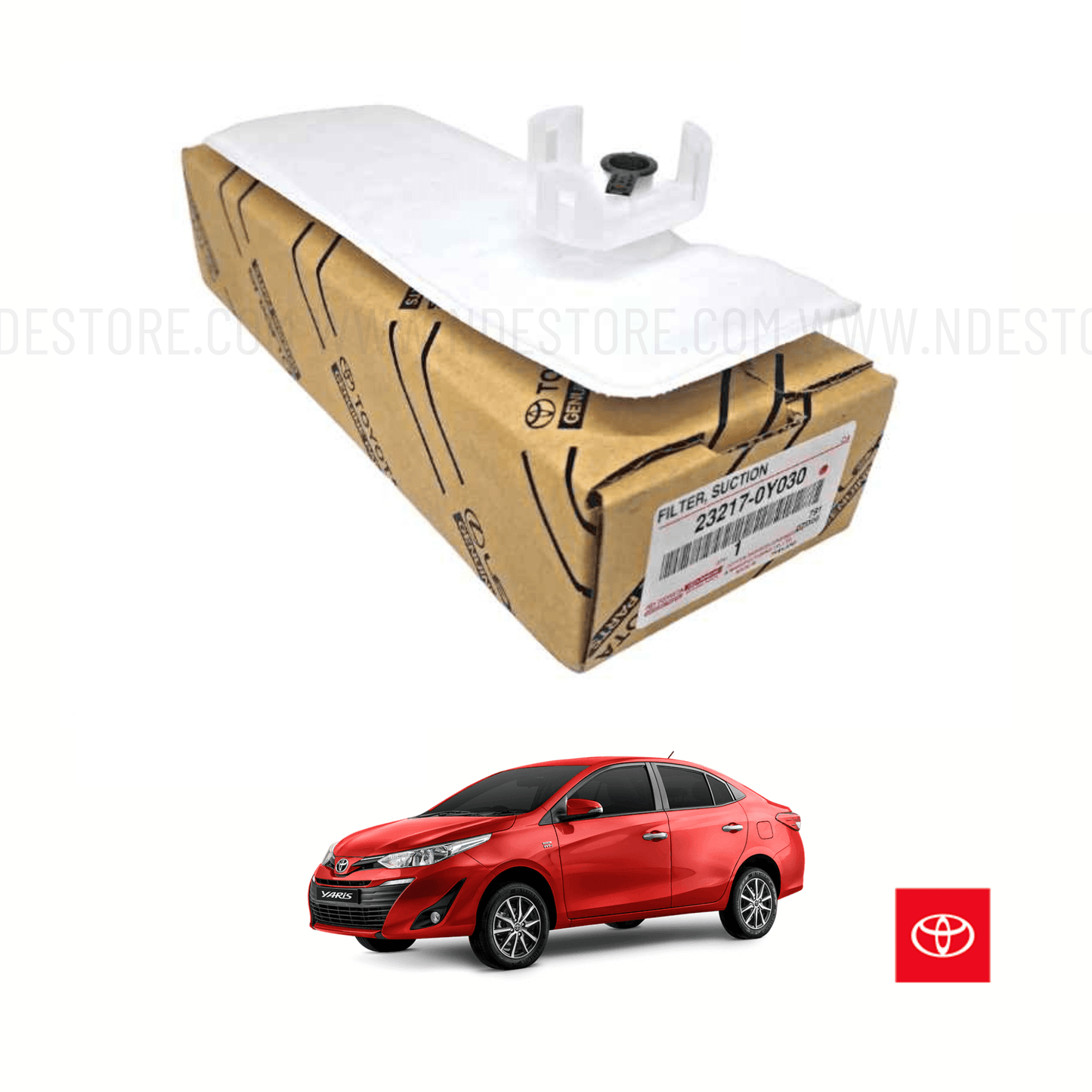 FILTER FUEL PUMP GENUINE FOR TOYOTA YARIS - ndestore.com