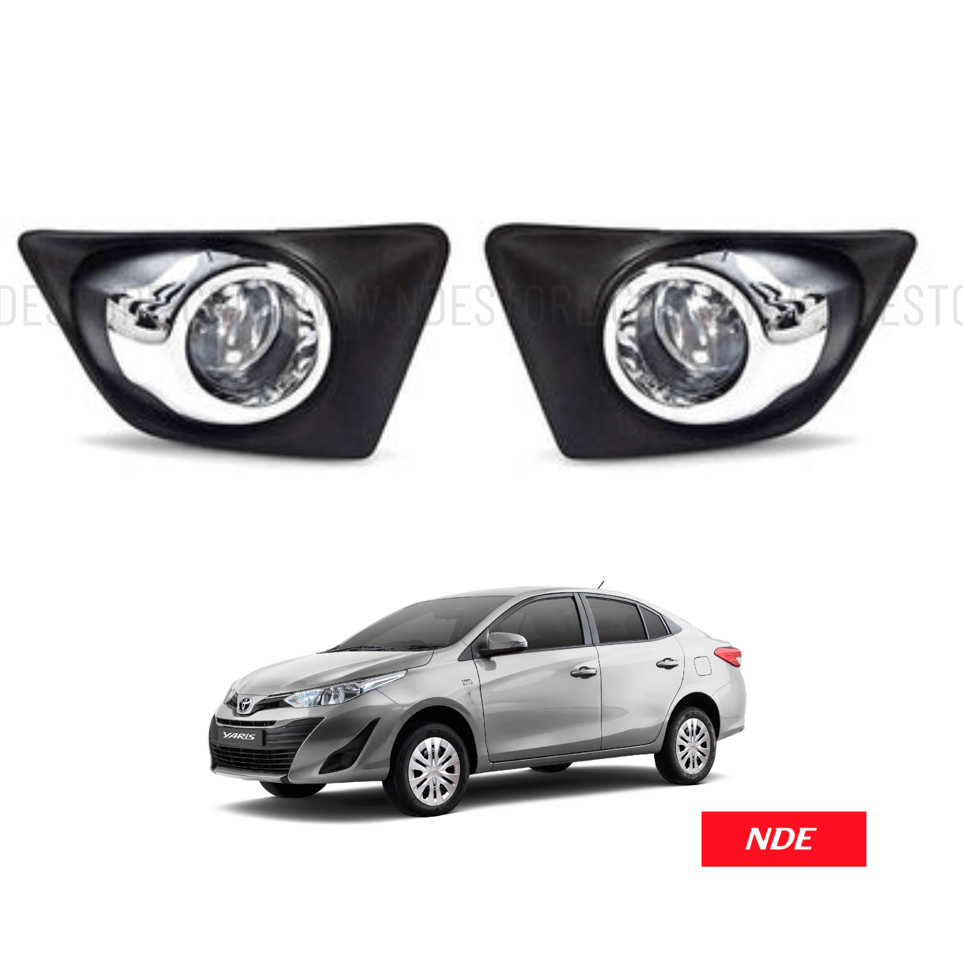 FOG LIGHT ASSY SET FOR TOYOTA YARIS - ndestore.com
