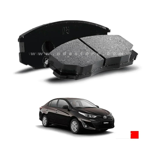 BRAKE DISC PAD SET FRONT DOT OE FOR TOYOTA YARIS - ndestore.com