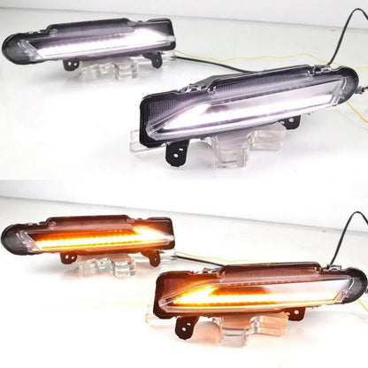 DAY LIGHT DRL FIXED ON FRONT BUMPER FOR TOYOTA YARIS - ndestore.com