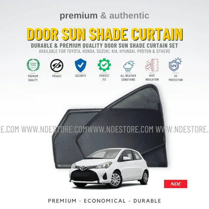 SUN SHADE PREMIUM QUALITY FOR TOYOTA YARIS (HATCHBACK) - ndestore.com