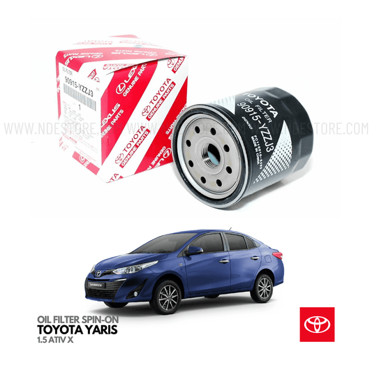 OIL FILTER GENUINE FOR TOYOTA YARIS 1.5 ATIV X - ndestore.com