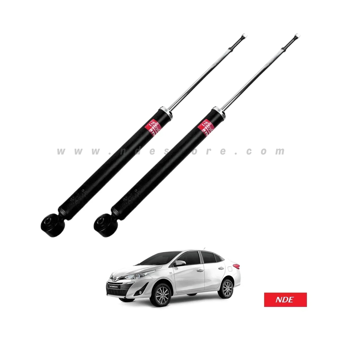 SHOCK ABSORBER ASSY SET REAR FOR TOYOTA YARIS - ndestore.com