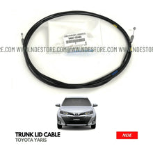 CABLE ASSY TRUNK LID OPENER FOR TOYOTA YARIS - ndestore.com