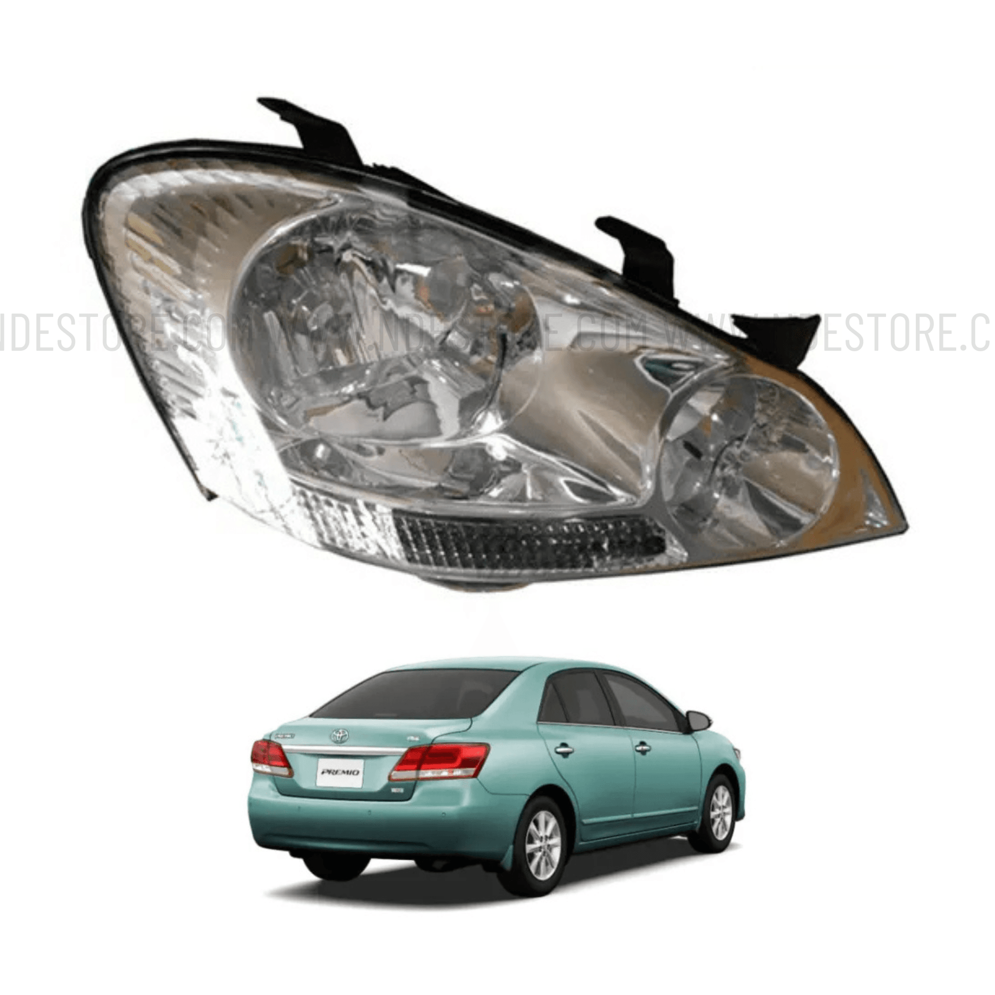 HEADLIGHT ASSY GENUINE FOR TOYOTA ALLION PREMIO (2001-2007) - ndestore.com