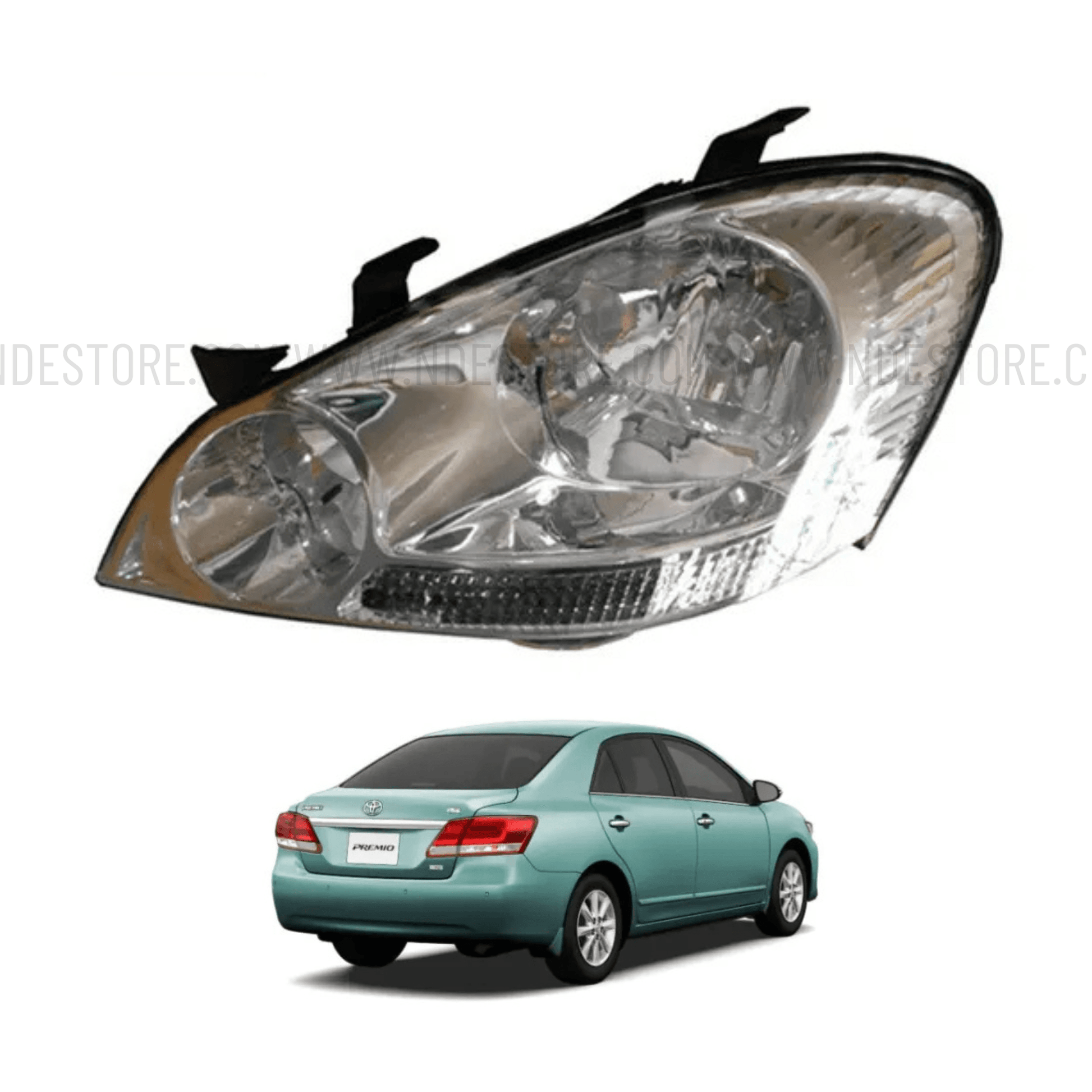 HEADLIGHT ASSY GENUINE FOR TOYOTA ALLION PREMIO (2001-2007) - ndestore.com