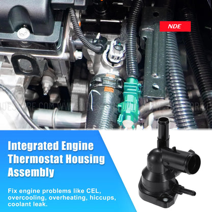 WATER INLET WITH THERMOSTAT FOR TOYOTA AQUA - ndestore.com