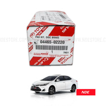 BRAKE DISC PAD SET FRONT GENUINE FOR TOYOTA COROLLA (A/T, 2009-2025) - ndestore.com