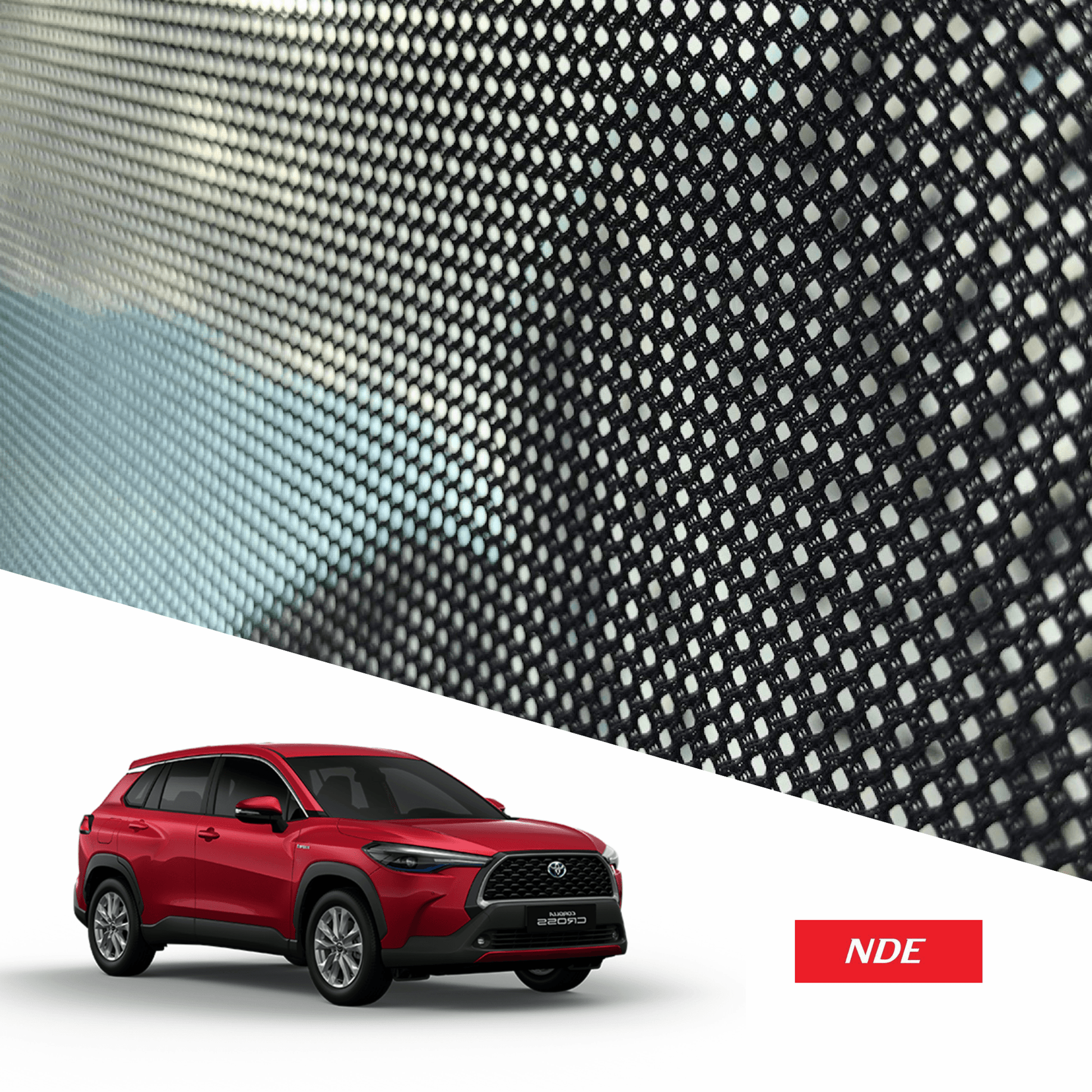 SUN SHADE CURTAIN SET XTREEME MESH FOR TOYOTA CROSS - ndestore.com