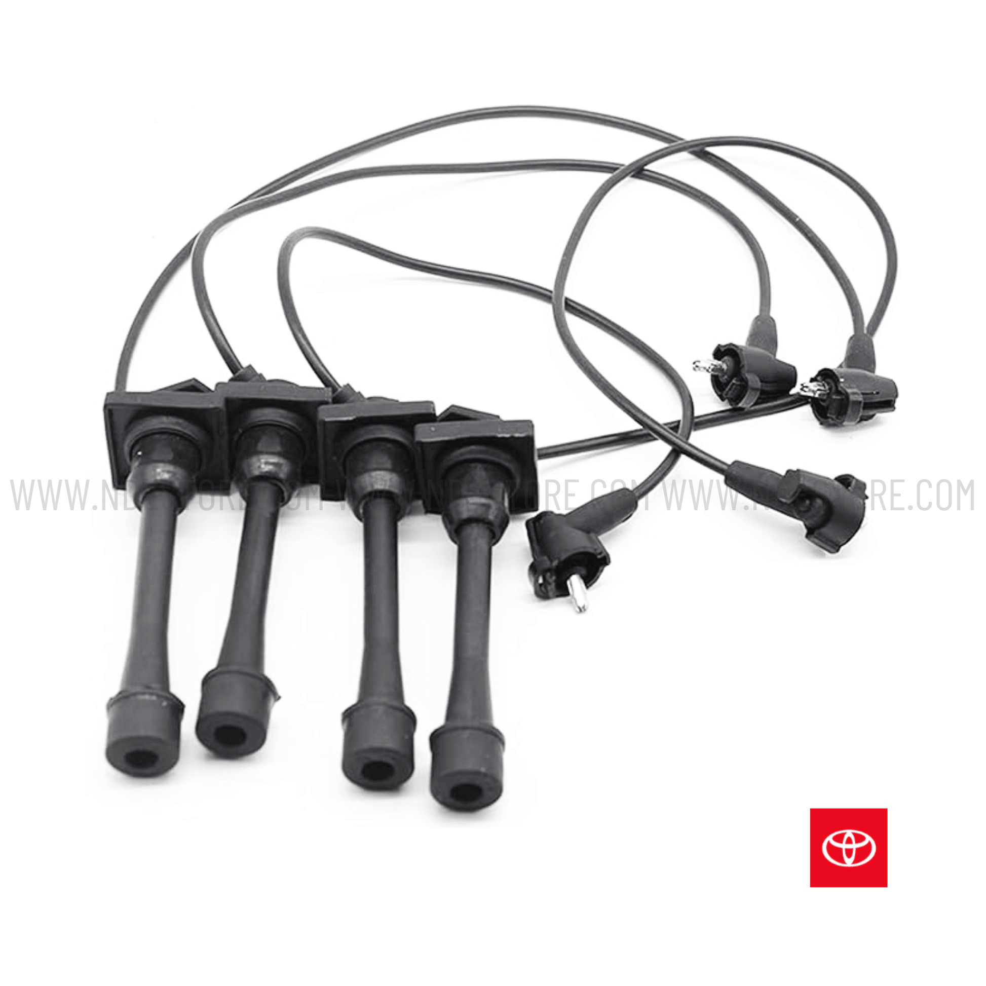 COIL CORD SET WIRE RESISTIVE GENUINE FOR TOYOTA CORONA (1996-2001) - ndestore.com