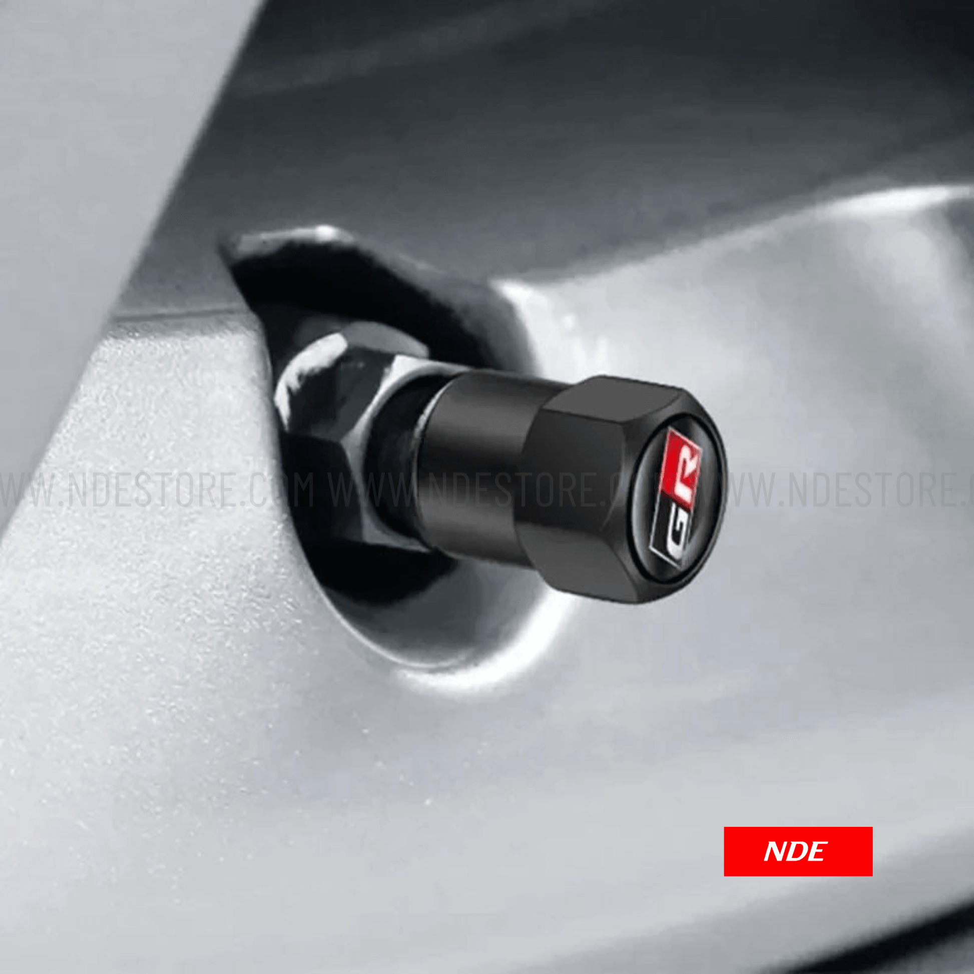 TIRE NOZZLE COVER CAR WITH GR MONOGRAM - ndestore.com
