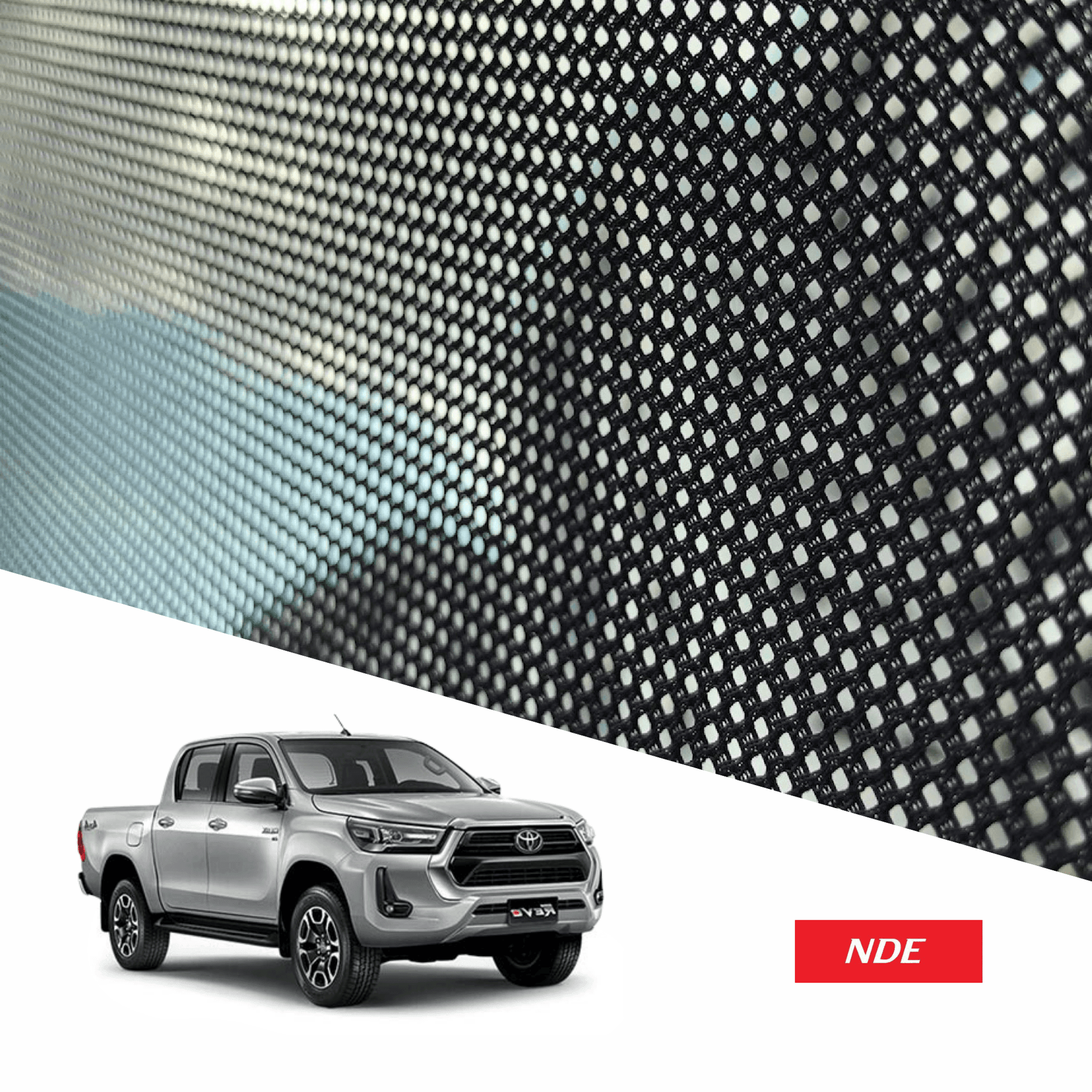 SUN SHADE CURTAIN SET XTREEME MESH FOR TOYOTA HILUX - ndestore.com