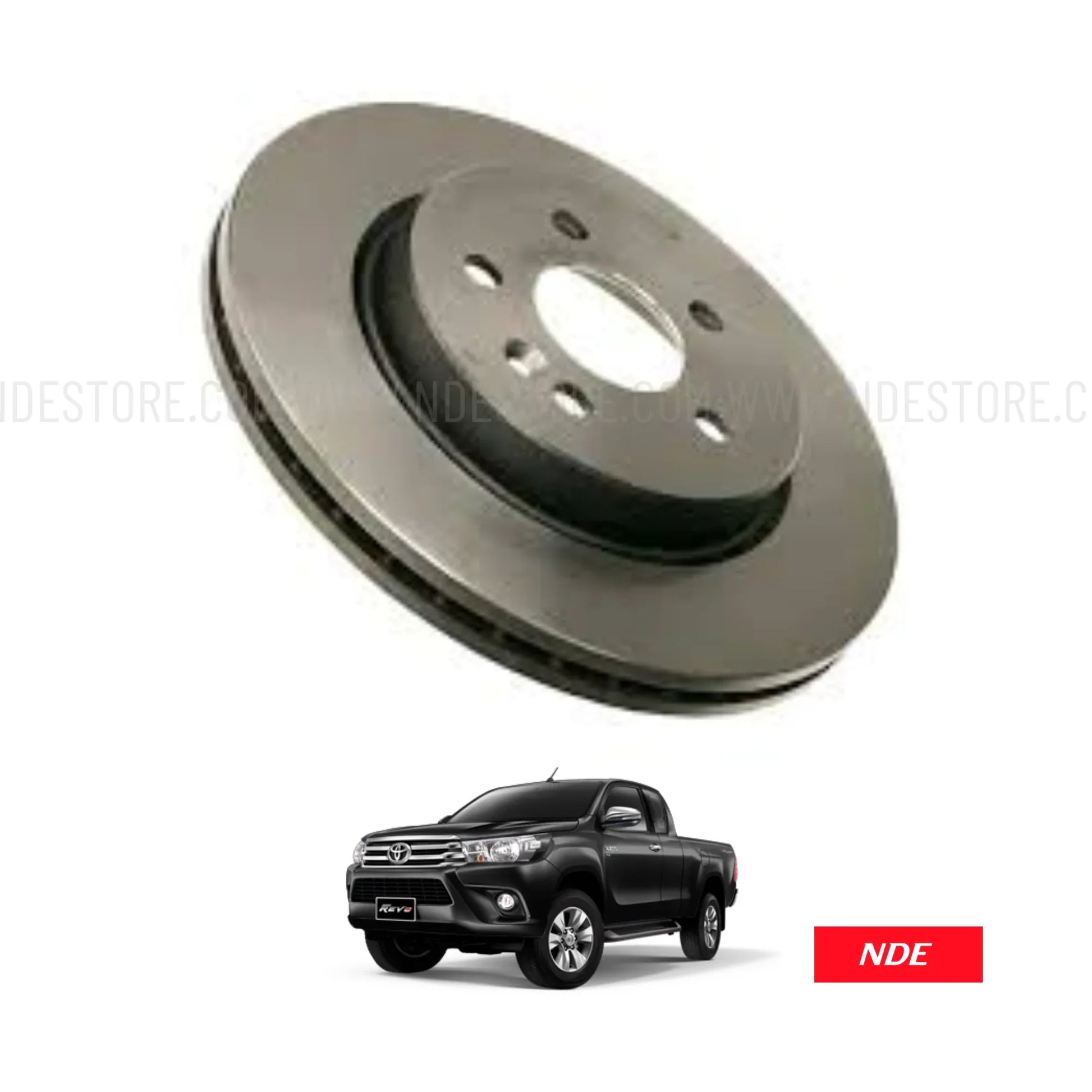 BRAKE DISC ROTOR FRONT GENUINE FOR TOYOTA HILUX REVO - ndestore.com