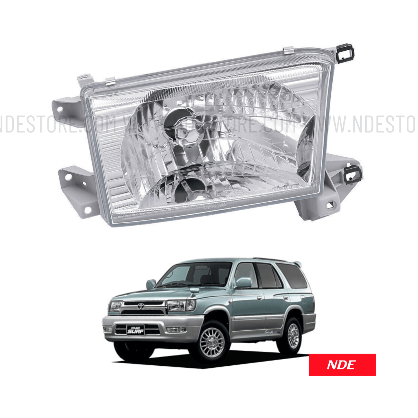 HEADLIGHT ASSY FOR TOYOTA HILUX SURF (1998-2002) - ndestore.com