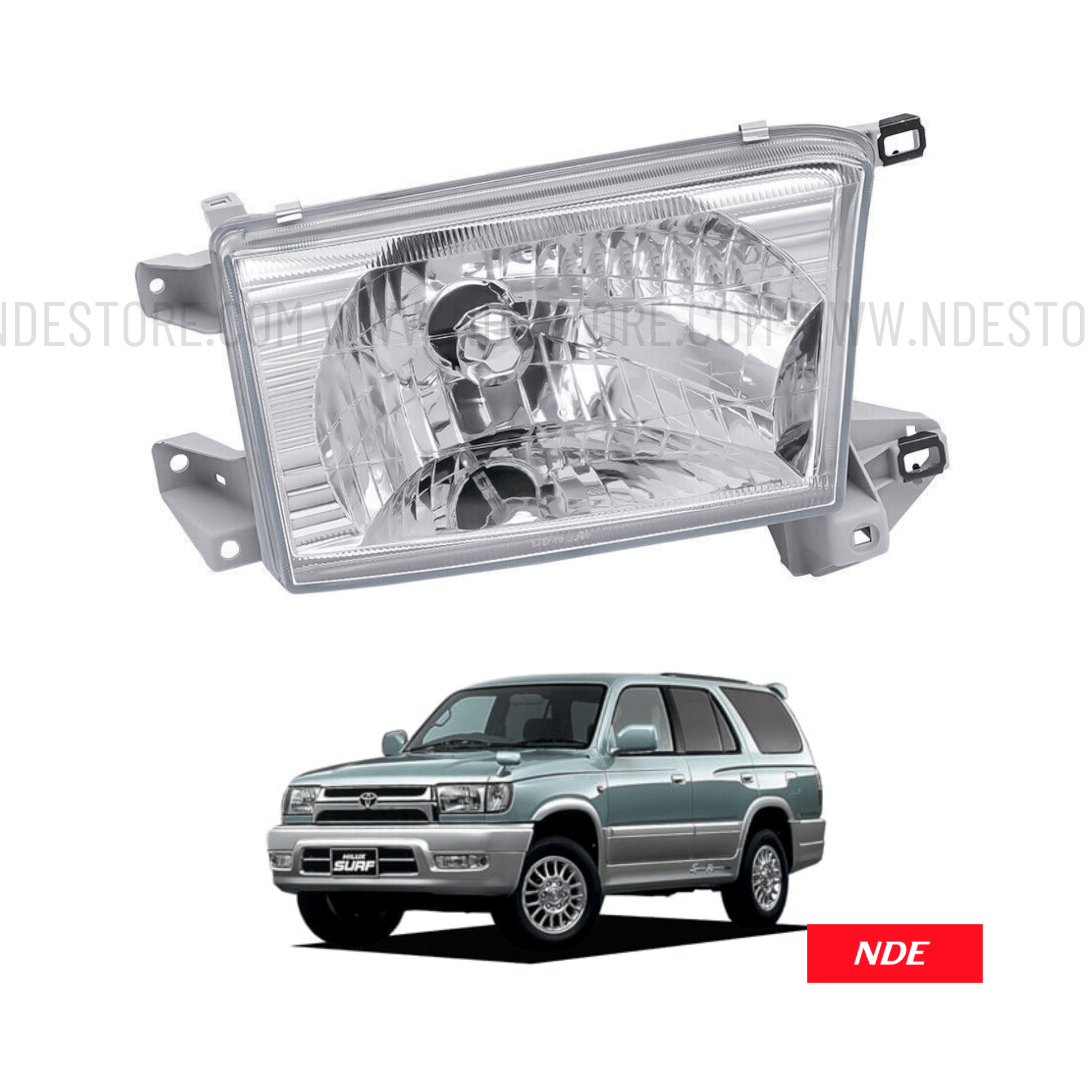 HEADLIGHT ASSY FOR TOYOTA HILUX SURF (1998-2002) - ndestore.com