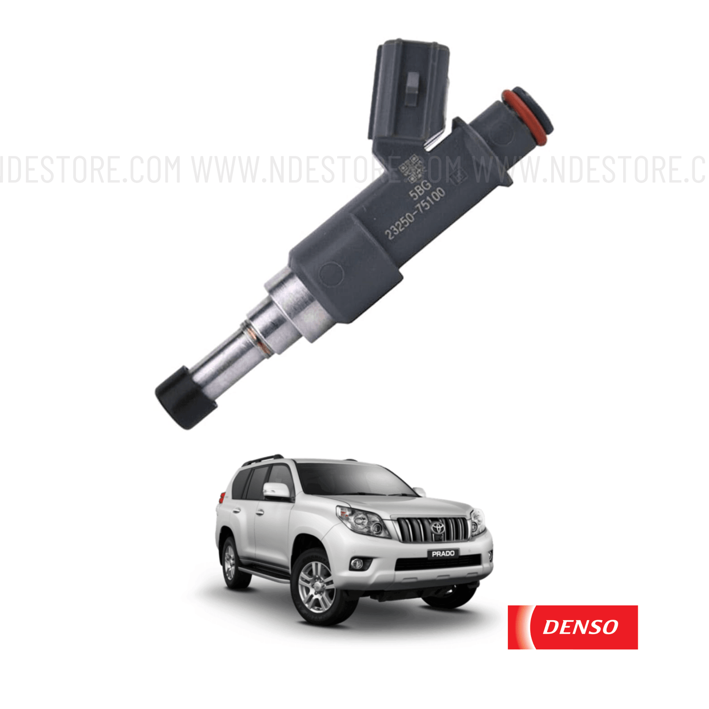 FUEL INJECTOR GENUINE FOR TOYOTA LAND CRUISER PRADO (2004-2009) - ndestore.com