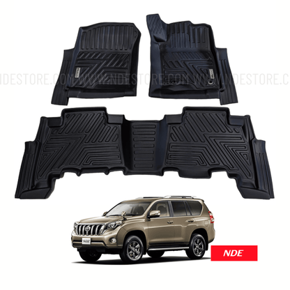FLOOR MAT TPE STYLE PREMIUM QUALITY FOR TOYOTA LAND CRUISER PRADO - ndestore.com