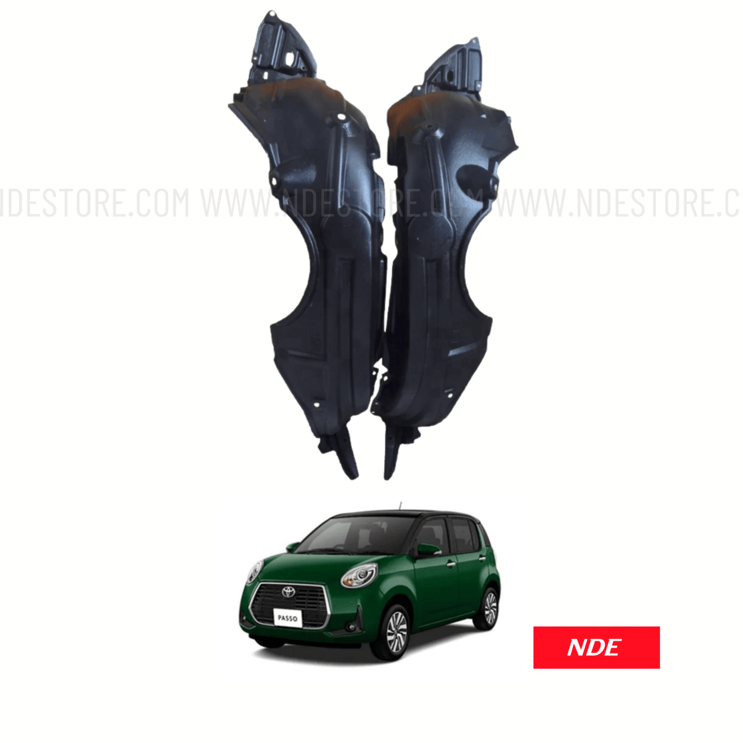 FENDER SHIELD LINER FOR TOYOTA PASSO (2016-2025) - ndestore.com