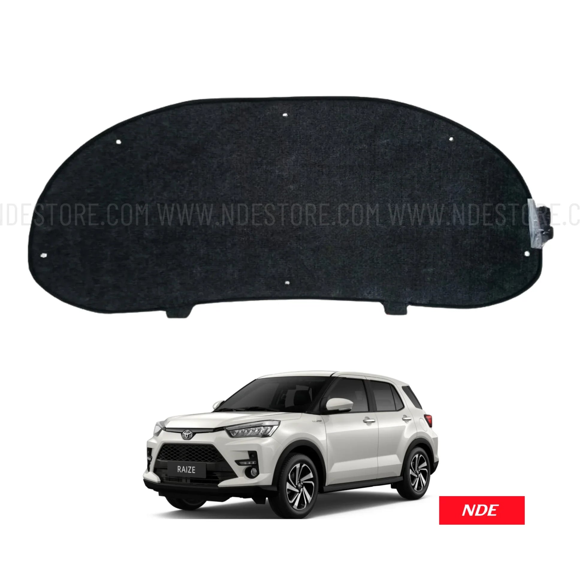 BONNET INSULATOR COVER FOR TOYOTA RAIZE - ndestore.com