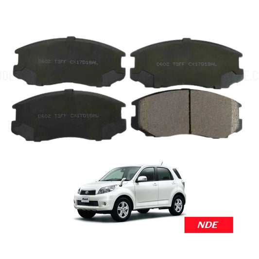 BRAKE DISC PAD SET FRONT FOR TOYOTA RUSH