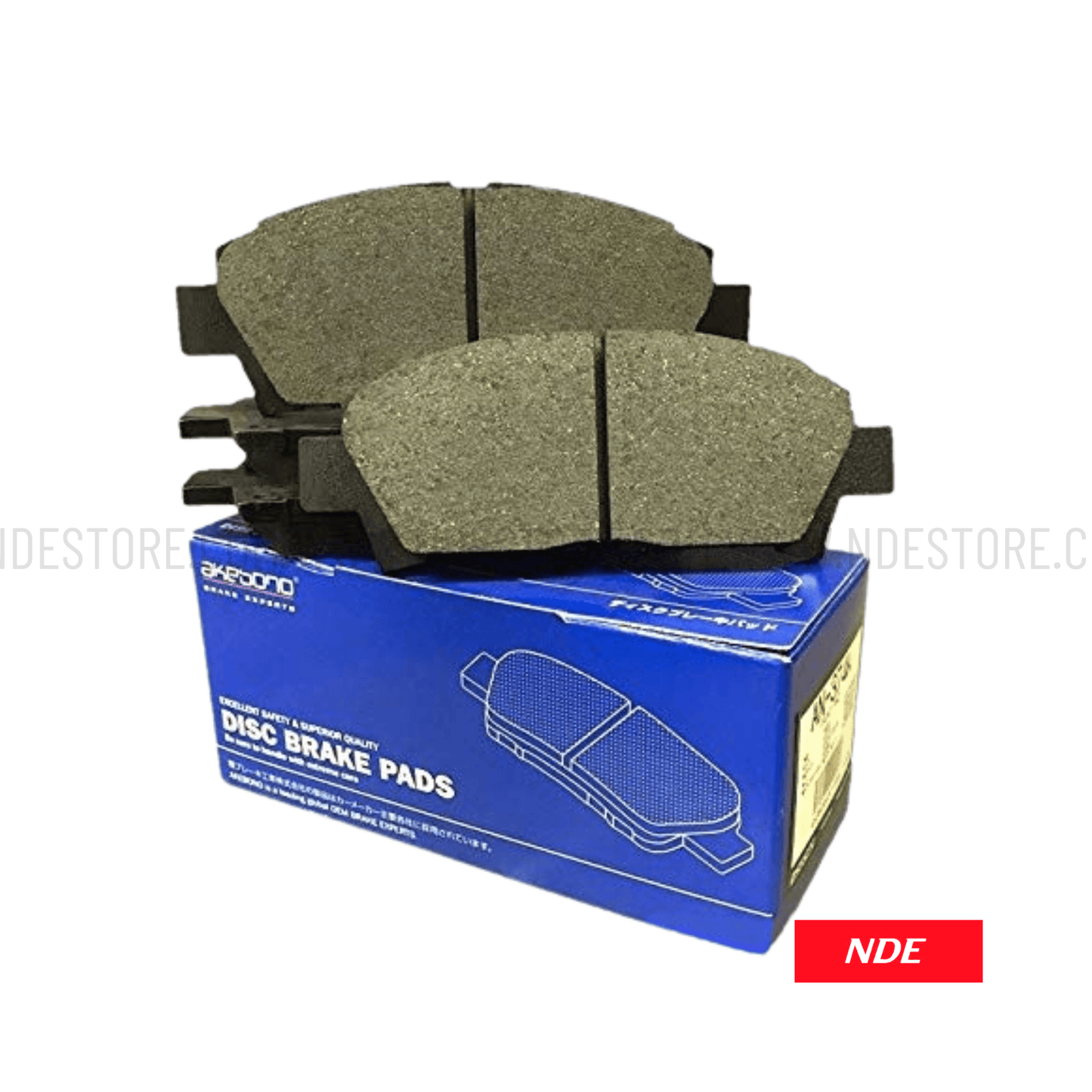 BRAKE DISC PAD SET REAR GENUINE FOR TOYOTA SIENTA HYBRID - ndestore.com