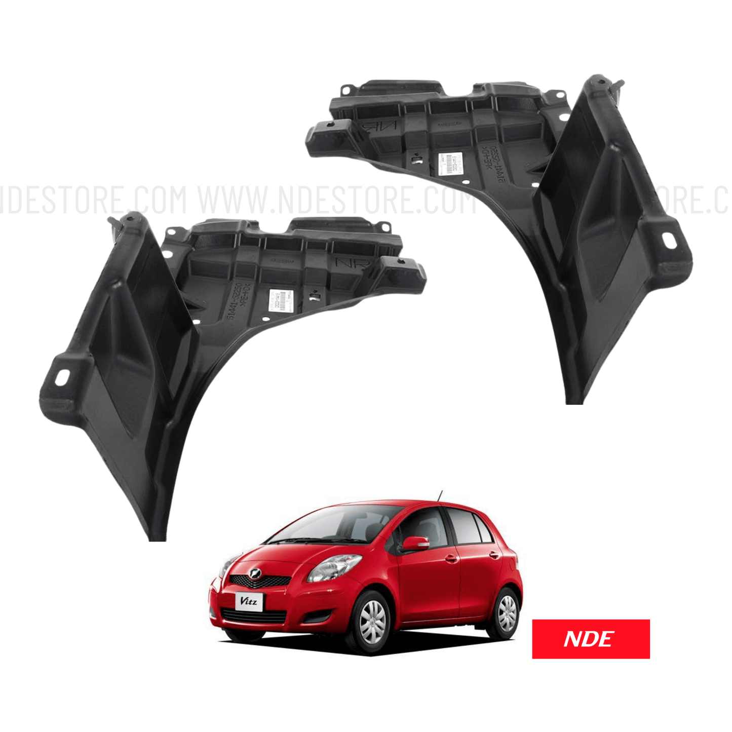 ENGINE SHIELD SET FOR TOYOTA VITZ (2008-2010) - ndestore.com