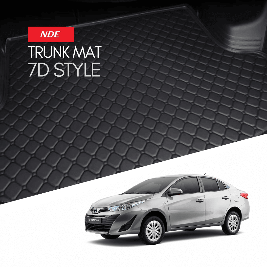 TRUNK MAT 7D STYLE FOR TOYOTA YARIS - ndestore.com