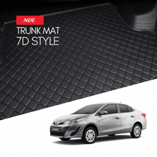TRUNK MAT 7D STYLE FOR TOYOTA YARIS - ndestore.com