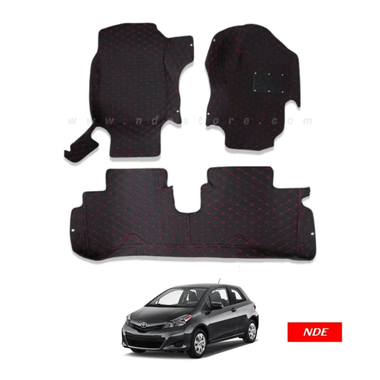 FLOOR MAT 7D STYLE FOR TOYOTA VITZ (2015-2025) - ndestore.com