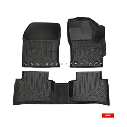 FLOOR MAT TPE STYLE PREMIUM QUALITY FOR TOYOTA COROLLA (2018-2025) - ndestore.com